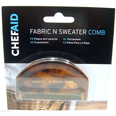 Image of Chef Aid Fabric N Sweater Comb Removes Fluff Hair Lint Dust Remover