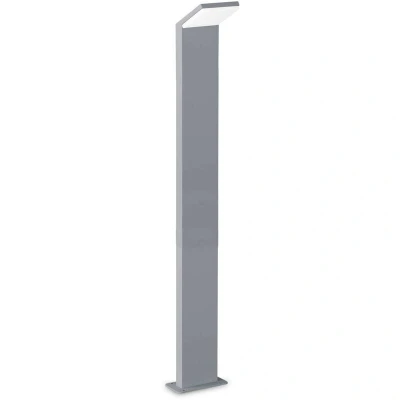 Image of Style Integrated LED 100cm Outdoor Bollard Grey 1100Lm 4000K IP54