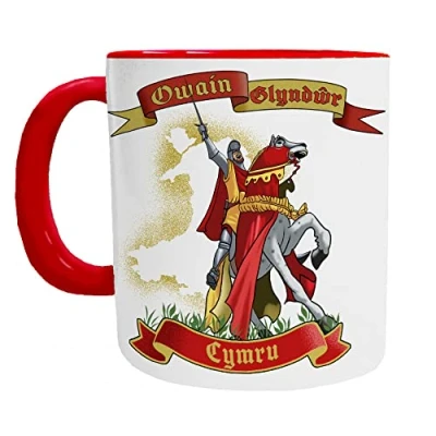 Image of Owain Glyndŵr Mug Welsh Mugs
