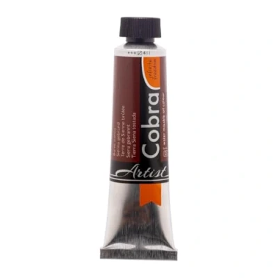 Image of Cobra Water Mixable Oil Paint 40ml Burnt Sienna Series 2