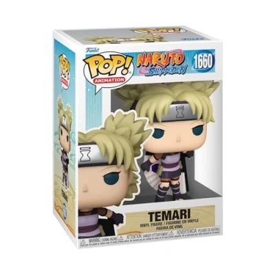 Image of Funko Pop! Animation: Naruto Temari​ Temari Shippuden Collectable Vinyl Figure Gift Idea Official Merchandise Toys for Kids &amp; Adults Anime Fans Model Collectors