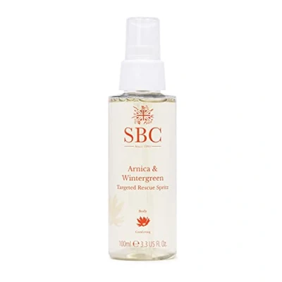 Image of SBC Skincare Arnica &amp; Wintergreen Targeted Rescue Spritz 100ml Spray for Muscle Relief Men and Women Montana Sport Vegan Friendly