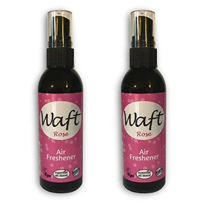 Image of Waft Air Freshener Spray, Rose, 100ml x 2