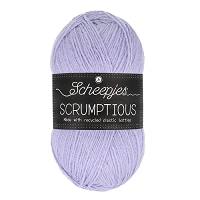 Image of Scheepjes Scrumptious 334 Lavender Slice Yarn 5x100g