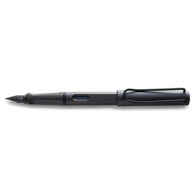 Image of LAMY safari umbra Fountain Pen with ergonomic grip &amp; polished steel nib in size B ideal for any Writing Calligraphy including T 10 blue cartridge Right Handed