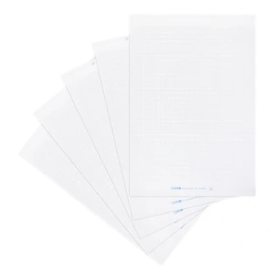 Image of Landré Flipchart Paper Squared 20 Sheets per Pad 6 Holes Pack of 5