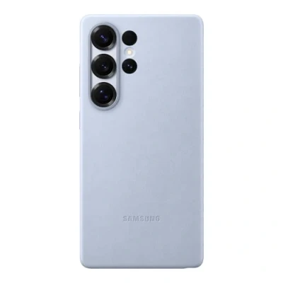 Image of Samsung Kindsuit Pu Leather Back Cover Light Blue Galaxy S25 Ultra