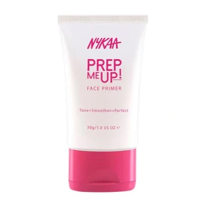 Image of Nykaa Cosmetics Prep Me Up Face Primer, 1 oz Makeup Primer for Smooth, Poreless Finish Enriched with Vitamin E Non Greasy, Lightweight Formula