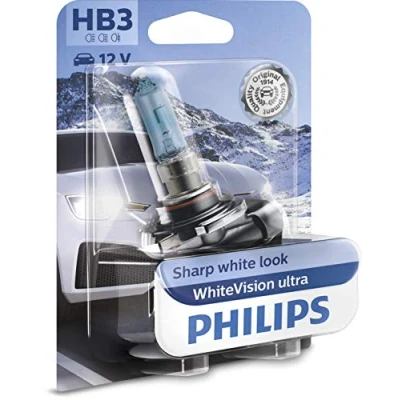 Image of 23119644 Light Bulbs PHILIPS 9005WVUB1 HB3 12V 60W P20d Halogen TOYOTA: Avensis III Estate, GT86 Coupe, Saloon, SUBARU: Impreza II Saloon