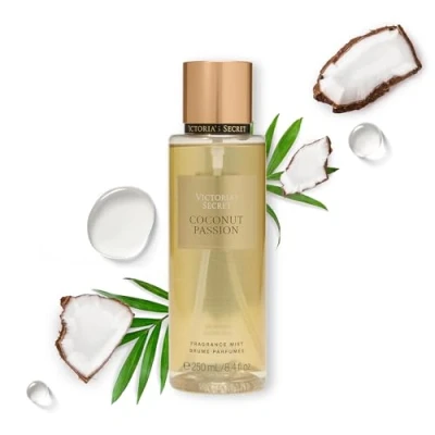 Image of Victoria&#039;s Secret Fantasies Coconut Passion Fragrance Mist, 250 ml