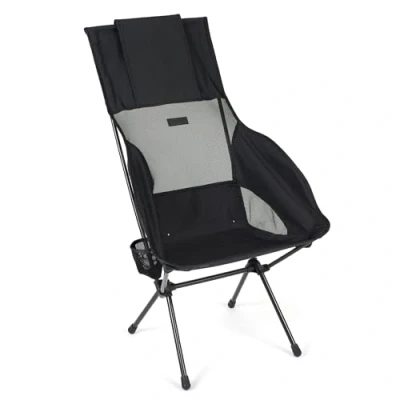 Image of Helinox Savanna High Back Collapsible Camp Chair (Blackout)