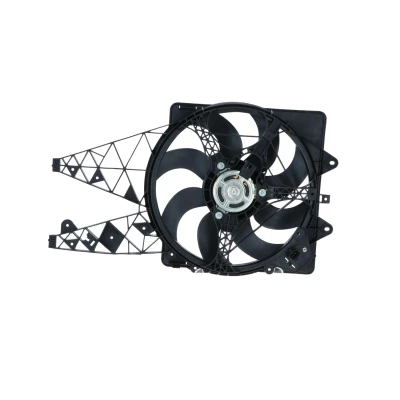 Image of 51813582 Cooling fan NRF 47203 405mm 12V 400W with radiator shroud FIAT: Grande Punto Hatchback
