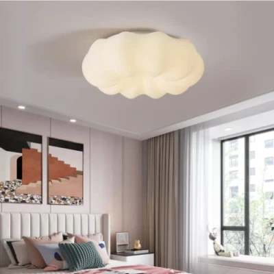 Image of Floating Cloud Chandelier LED Ceiling Light Lamp Children&#039;s Room for Bedroom, Living Room, 15W, Stepless Dimmable, 11.9&#039;&#039;