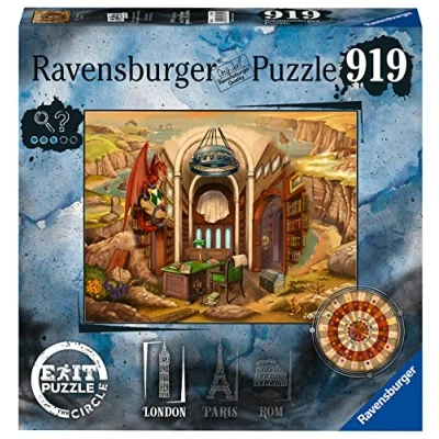 Image of Ravensburger London Exit the Circle Escape Room Mystery Challenge Jigsaw Puzzles for Adults Age 14 Years Up 919 Pieces