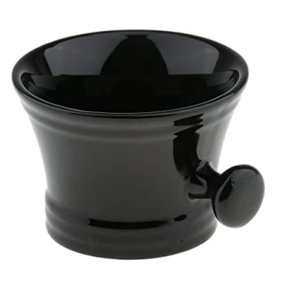 Image of Shaving Soap Mug Bowl Barber Beard Shave Brush Cup in Ceramics