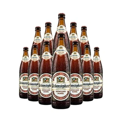 Image of Weihenstephaner Hefeweissbier Dunkel 500ml Bottles (12 Pack) 5.3% ABV