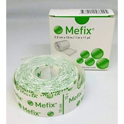 Image of Mefix Dressing Retention Tape 2.5cm x 10m (Pack of 2)