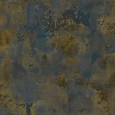 Image of Grandeco Galvanised Metallic Textured Plaster Navy Wallpaper