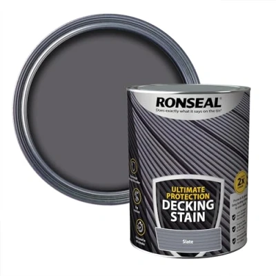 Image of RONSEAL ULTIMATE DECKING STAIN SLATE 5L PAINT