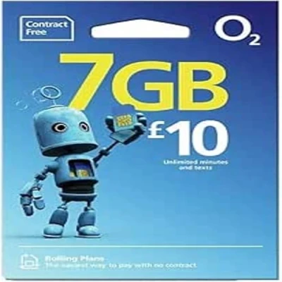 Image of O2 PAYG Mobile Phone Sim Card