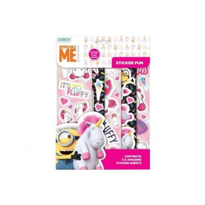 Image of Disney Despicable Me Fluffy Fun Sticker flsfn