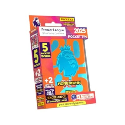 Image of Panini Premier League 2024/25 Adrenalyn XL Pocket Tin, Mixed