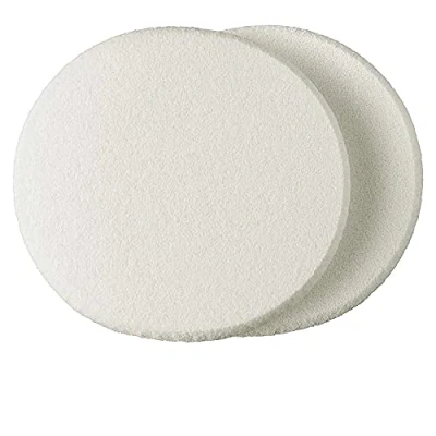 Image of Artdeco Round Makeup Sponges, 2 Pieces (Pack of 1), Polyurethane, Blue