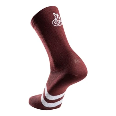 Image of CAMPAGNOLO 03284409400C000.27 CROCE D AUNE Socks STRIPES Unisex FJORD BLUE 63963/BCO Size S/M