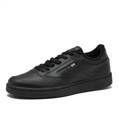 Image of Reebok Men&#039;s Club C 85 Sneaker, Black, 8 UK