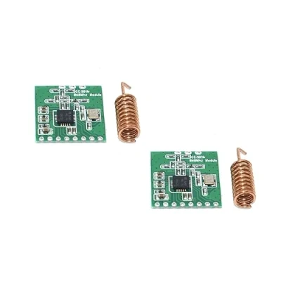 Image of TECNOULAB 2pcs CC1101 Wireless Module 868MHz Long Distance Transmission with Antenna