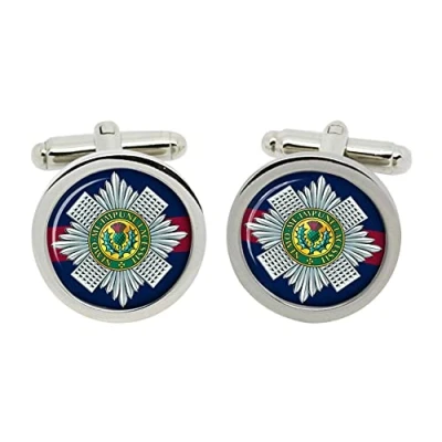 Image of Scots Guards, British Army Cufflinks in Box