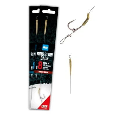 Image of Nash Ring Blow Back rig Hook size 8 Carp