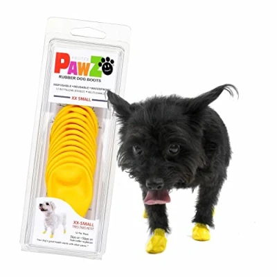 Image of Pawz Dog Yellow Boots