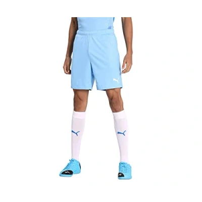 Image of PUMA Men&#039;s Teamgoal 23 Knitted Shorts, Team Light Blue, S UK