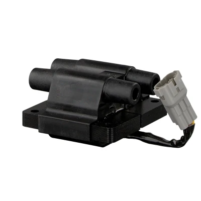 Image of 22433AA230, 22433AA360 Ignition coil FEBI BILSTEIN 31391 black 3 4 Spark