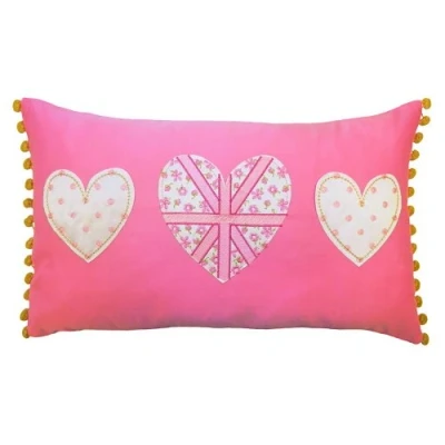 Image of Catherine Lansfield Vintage Britannia Cushion Cover Multi