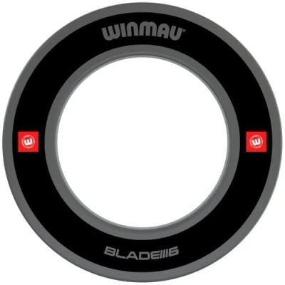 Image of WINMAU Dart Board Surround Ring Pro Line 1.0 Black Dartboard Backboard Wall Protector