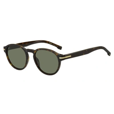 Image of Sunglasses Hugo Boss 1506/s col. 086/qt Man Round Havana