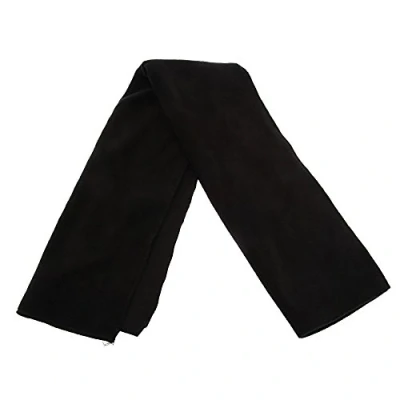 Image of Mens Thermal Polar Fleece Winter/Ski Scarf (158cm x 26cm) (Black)