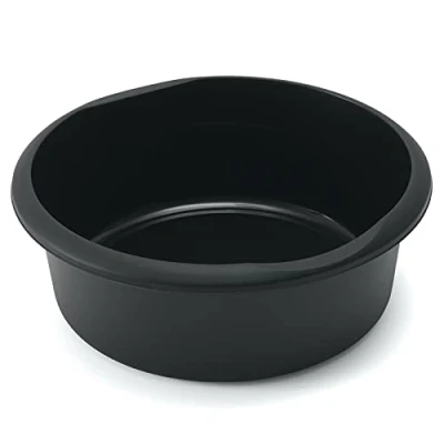 Image of Addis Round Washing Up Bowl 7.7L Capacity in Midnight Black.