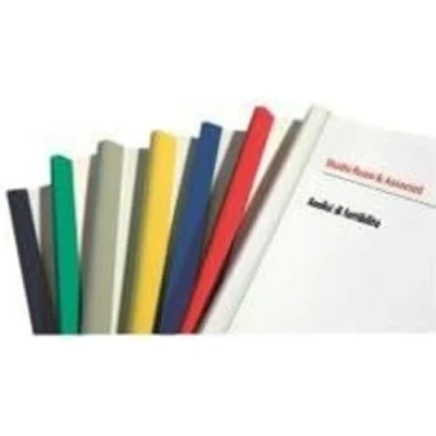 Image of Fellowes D111GI Paper Binders, Diameter 11 mm, Pack of 30, Yellow