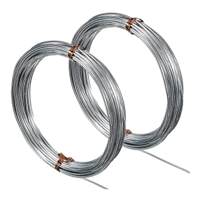 Image of 1.2mm 16FT and 2.5mm 3FT 304 Stainless Steel Wire for DIY Manual Arts Crafts Bailing Sculpting Artistic Jewelry Making Twine Bonsai Training Garden