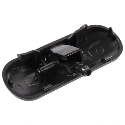Image of 5M0955985C, 5M0955985C9B9 Windscreen Washer Jet FEBI BILSTEIN 181307 Front, both sides Unheated SKODA: Kodiaq, Karoq Off Road, VOLKSWAGEN: Golf 5