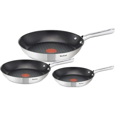 Image of Tefal Pan Set PanSet Duetto+ 3 Pans 20 24 28cm (G732S3)