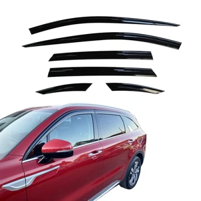 Image of AUTO CLOVER Wind Deflectors Set for Kia Sorento 2020+ (6 pieces)