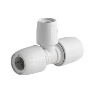 Image of Hep2O 90 Degree Branch Reduced Tee White 15x15x10mm HD13/15W