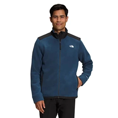 Image of THE NORTH FACE Polartec Jacket Shady Blue/Tnf Black L
