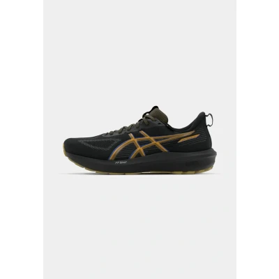 Image of Asics GT 1000 14 GTX Road running shoes, Men&#039;s, Size: 7.5, Black/dark blue shoes