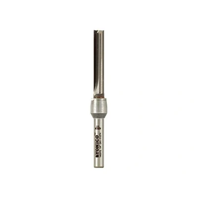 Image of Yonico 14037q 1/4 Inch Diameter Solid Carbide Insert Straight Router Bit Shank