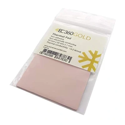 Image of EC360® Gold 14.5W/mK Thermal Pad (50 x 50 1.0 mm)